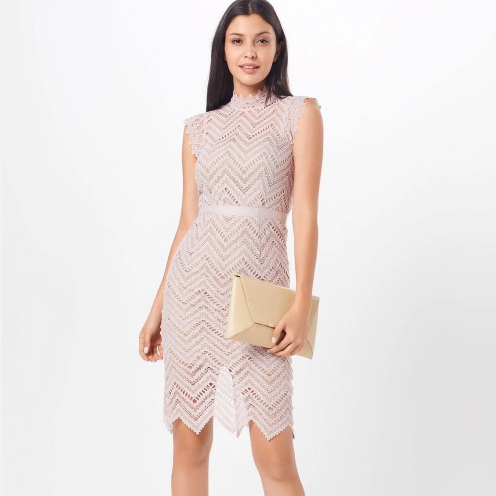 denim peplum dress Striped Shirt with Overlay and an embroidered scalloped Bridesmaids - Movie - dress knot front Color:BLACK/WHITE